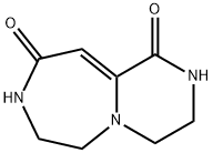 Pyrazino[1,2-d][1,4]diazepine-1,9(2H,6H)-dione, 3,4,7,8-tetrahydro- (9CI) Struktur