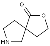 2-Oxa-7-azaspiro[4.4]nonan-1-one Struktur