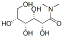 N,N-dimethyl-D-gluconamide  Struktur