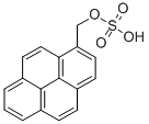 1-sulfooxymethylpyrene Struktur