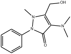 3-hydroxymethylaminopyrine Struktur