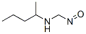 N-NITROSOMETHYL(1-METHYLBUTYL)AMINE Struktur