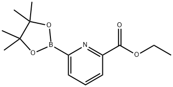 6-(ETHOXYCARBONYL)PYRIDINE-2-BORONIC ACID PINACOL ESTER Struktur