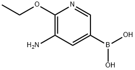 5-AMino-6-ethoxypyridine-3-boronic acid Struktur