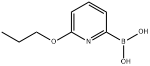 6-(N-PROPOXY)PYRIDINE-2-BORONIC ACID Struktur