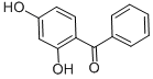 2,4-Dihydroxybenzophenone Structure