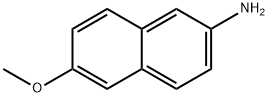 6-methoxynaphthalen-2-amine, 13101-88-7, 結(jié)構(gòu)式