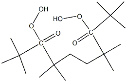 1,1,4,4-tetramethyltetramethylene peroxypivalate Struktur