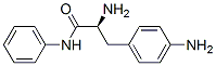 4-aminophenylalanine anilide Struktur