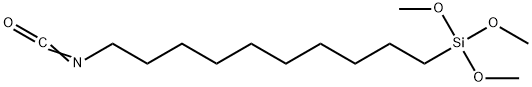 10-IsocyanatodecyltriMethoxysilane, 95% Struktur