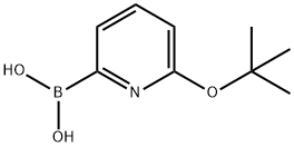 6-(TERT-BUTOXY)PYRIDINE-2-BORONIC ACID Struktur