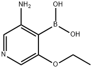 3-Ethoxy-5-aMinopyridine-4-boronic acid Struktur