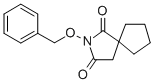 N-(benzyloxy)-2-azaspiro(4.4)nonane-1,3-dione Struktur