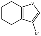 3-bromo-4,5,6,7-tetrahydro-1-benzothiophene Struktur