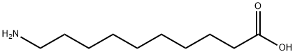 10-AMINODECANOIC ACID Struktur