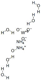 AMMONIUM TUNGSTATE PENTAHYDRATE (99.999%-W) PURATREM Struktur