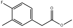 methyl 2-(4-fluoro-3-methylphenyl)acetate Struktur