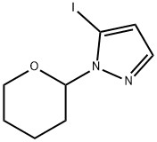 5-Iodo-1-(tetrahydro-2H-pyran-2-yl)-1H-pyrazole Struktur