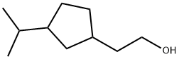 Cyclopentaneethanol, 3-(1-methylethyl)- (9CI) Struktur