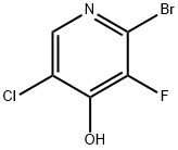 2-Bromo-5-chloro-3-fluoropyridin-4-ol Struktur