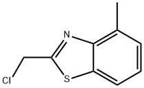 Benzothiazole, 2-(chloromethyl)-4-methyl- (9CI) Struktur