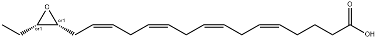 17,18-epoxy-5,8,11,14-eicosatetraenoic acid Struktur