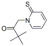 2-Butanone,  3,3-dimethyl-1-(2-thioxo-1(2H)-pyridyl)-  (8CI) Struktur