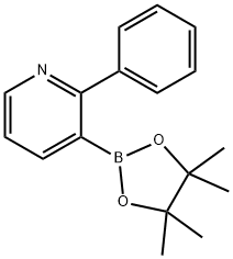 2-Phenylpyridine-3-boronic acid pinacol ester Struktur