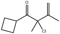 3-Buten-1-one, 2-chloro-1-cyclobutyl-2,3-dimethyl- (9CI) Struktur