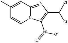 2-DichloroMethyl-7-Methyl-3-nitro-iMidazo[1,2-a]pyridine Struktur