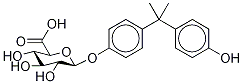 Bisphenol A-13C12 β-D-Glucuronide 結(jié)構(gòu)式