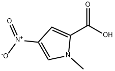 1-METHYL-4-NITRO-1H-PYRROLE-2-CARBOXYLIC ACID Struktur