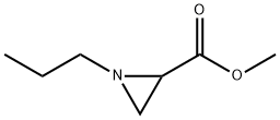 2-Aziridinecarboxylicacid,1-propyl-,methylester(9CI) Struktur