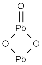 LEAD SESQUIOXIDE Struktur