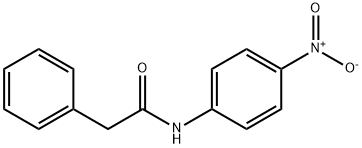 N-phenylacetyl-4-nitroaniline Struktur