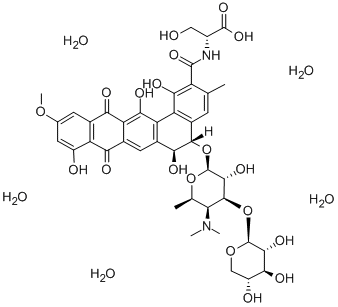 N,N-Dimethylpradimicin FA-2 Struktur