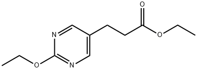 ethyl 3-(2-ethoxypyriMidin-5-yl)propanoate Struktur