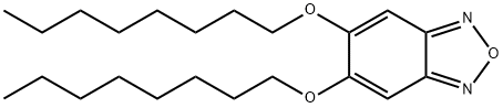 5,6-Bis(octyloxy)benzo-2,1,3-oxadiazole Struktur