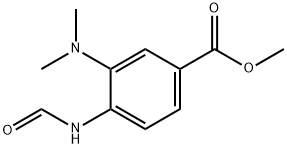 Methyl 3-(dimethylamino)-4-formamidobenzoate Struktur