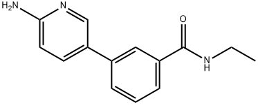 3-(6-AMinopyridin-3-yl)-N-ethylbenzaMide Struktur