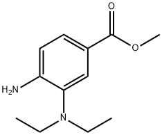 4-(Methoxycarbonyl)-2,2-diethylbenzene-1,2-diamine Struktur