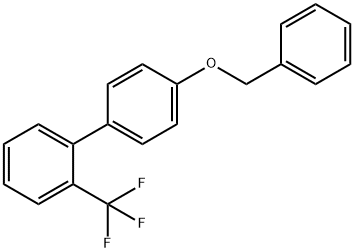 1-Benzyloxy-4-[2-(trifluoromethyl)phenyl]benzene Struktur