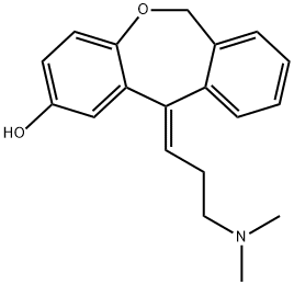 (E)-2-Hydroxy Doxepin Struktur