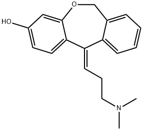 (E)-3-Hydroxy Doxepin Struktur