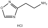 2-(1,2,4-oxadiazol-3-yl)ethan-1-amine hydrochloride Struktur