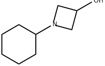 1-Cyclohexyl-3-azetidinol Struktur