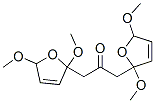 (2,5-Dihydro-2,5-dimethoxyfuran-2-yl)(methyl) ketone Struktur