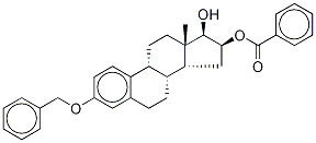 3-O-Benzyl-16-O-benzoyl 16-Epiestriol Struktur