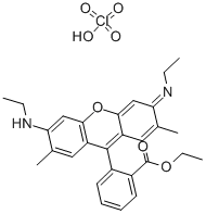 RHODAMINE 6G PERCHLORATE Struktur