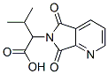 6H-Pyrrolo[3,4-b]pyridine-6-acetic  acid,  5,7-dihydro--alpha--(1-methylethyl)-5,7-dioxo- Struktur